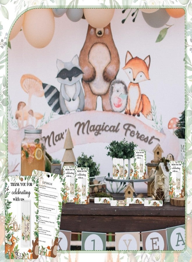 Nlicrst 30 Pack Jungle Animal Baby Shower Favors Lip Balms Bulk, Baby Showers Games Prizes Party Gifts, Gender Reveal Favors, Babys Showers Birthday Party Supplies Basket Gift Stuffers - Image 5